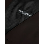 Dolce & Gabbana Brown Wool Waistcoat Dress Formal Vest TSH851990-52