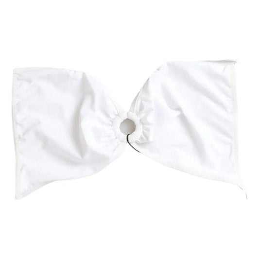 Dolce & Gabbana White Nylon Stretch Swimwear Top Bikini BIK1766-2
