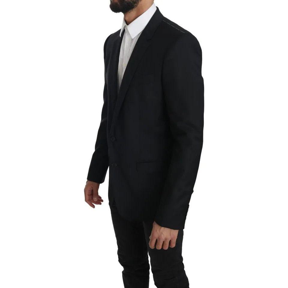 جاكيت ومعطف بليزر أسود ضيق من دولتشي آند غابانا مارتيني