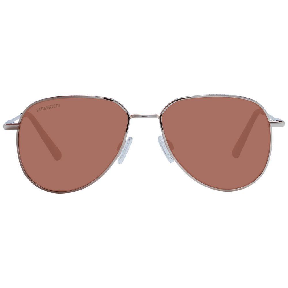 Serengeti Rose Gold Metal Sunglasses