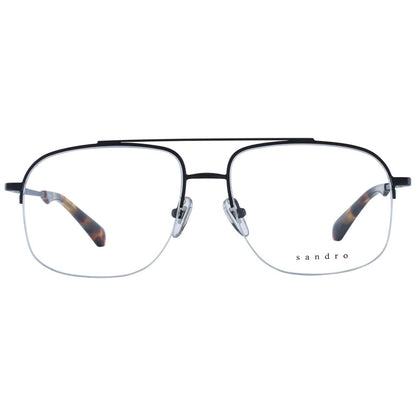 Sandro Black Men Glasses Frame