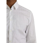 Dolce & Gabbana White Cotton Long Sleeve Dress GOLD Shirt TSH86304-37