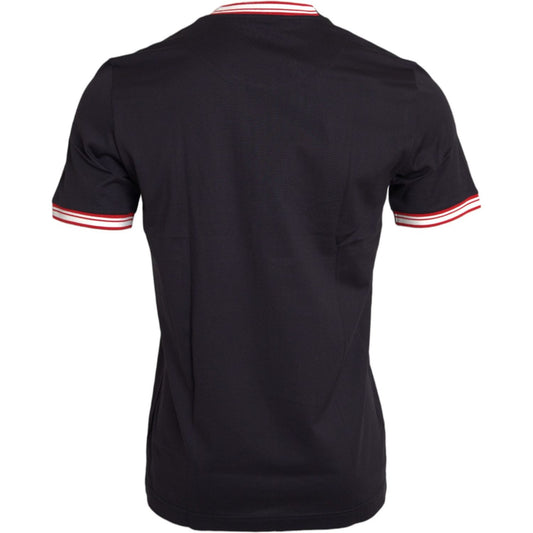 Dolce & Gabbana Black Cotton 2019 Year of the Pig T-shirt TSH86275-52