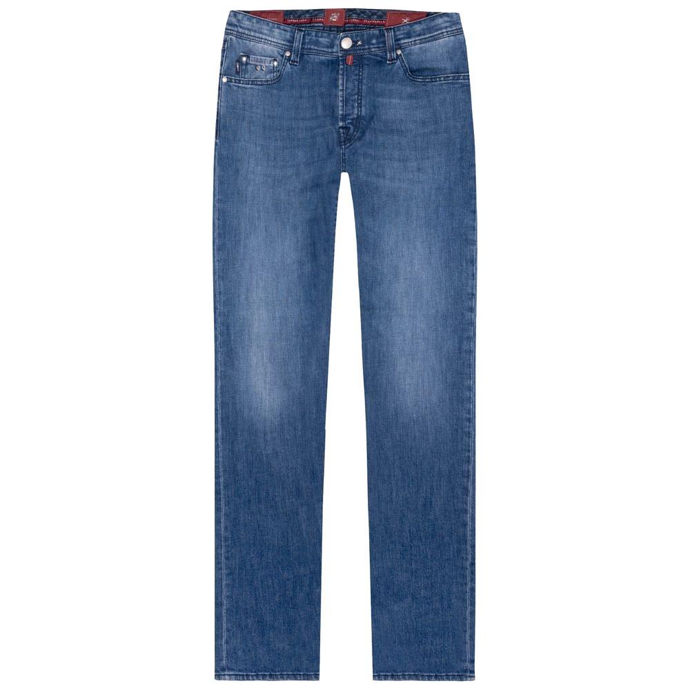 Tramarossa Blue Cotton Men Jeans