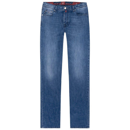 Tramarossa Blue Cotton Men Jeans