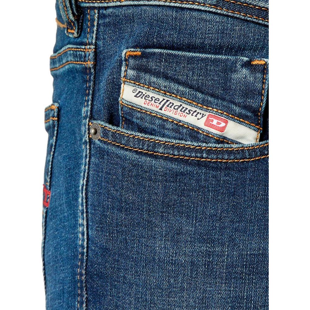 بنطلون جينز وبنطلون ديزل أزرق من القطن