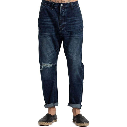 One Teaspoon Blue Cotton Men Jeans ON-11802-W30