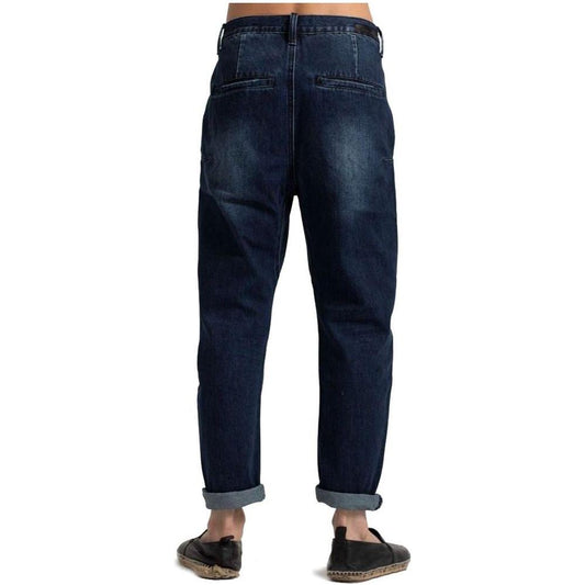 One Teaspoon Blue Cotton Men Jeans ON-11802-W30
