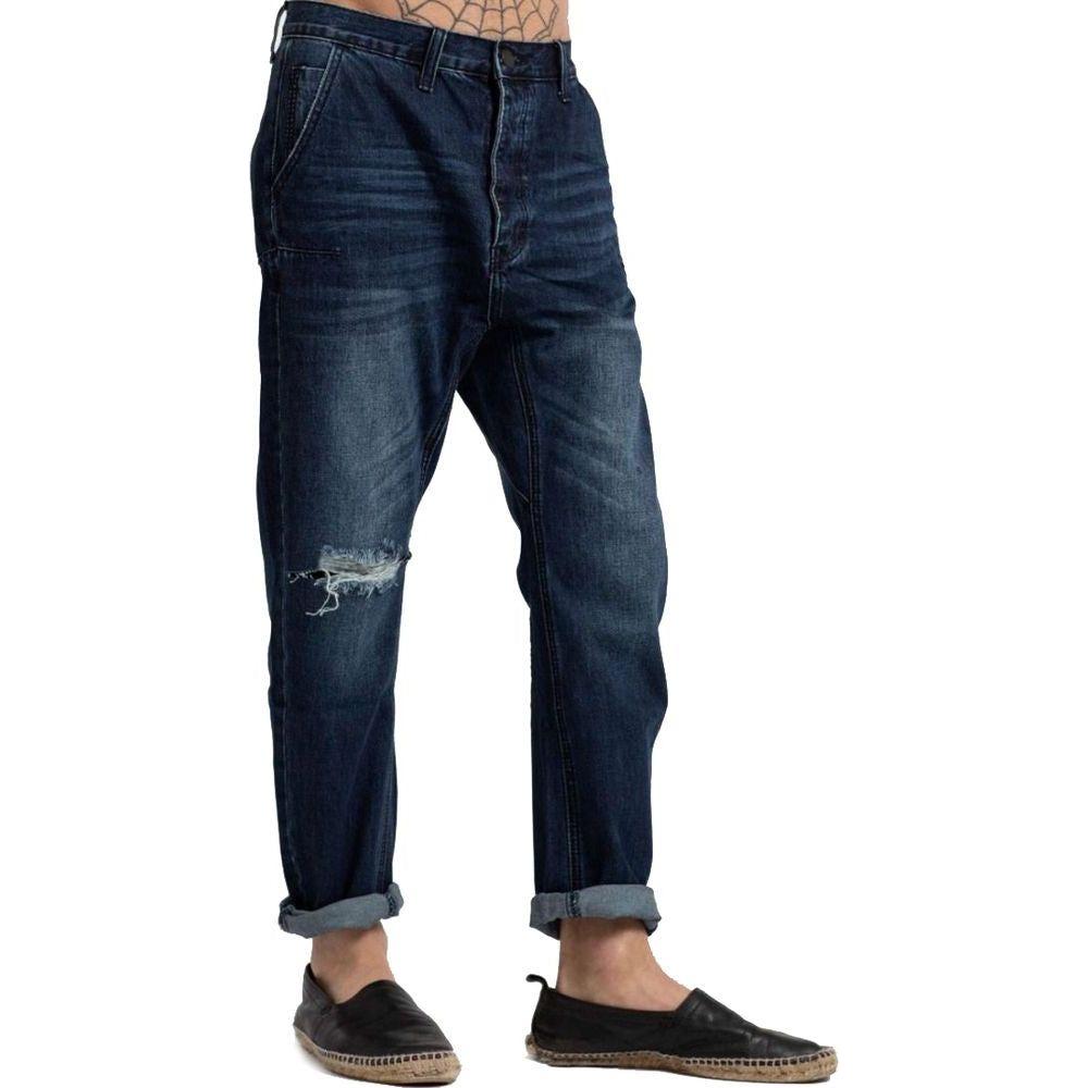 One Teaspoon Blue Cotton Men Jeans ON-11802-W30