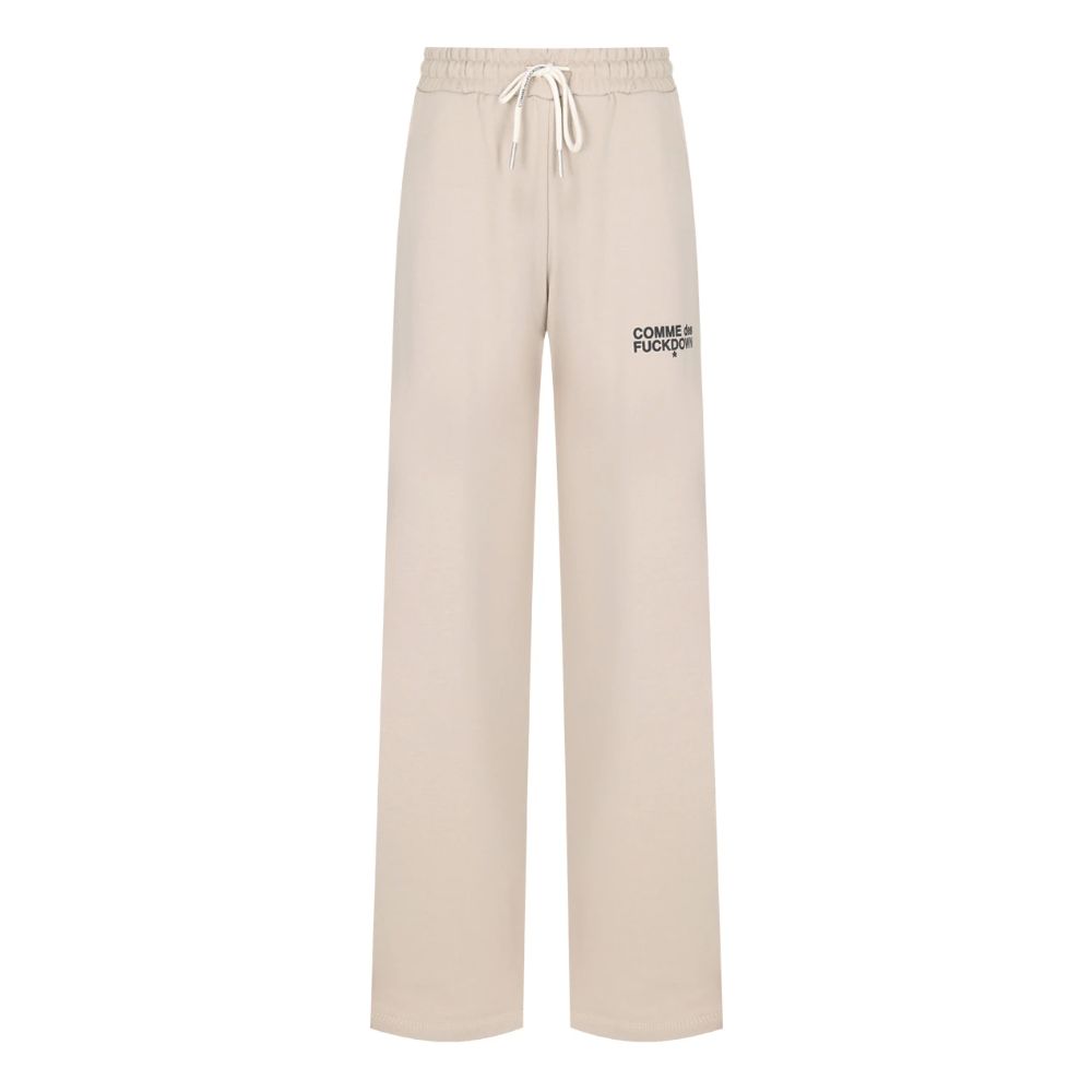 Comme Des Fuckdown Beige Cotton Pant