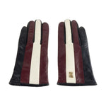 Cavalli Class Black Lambskin Women Glove CA-5121-7.5|S