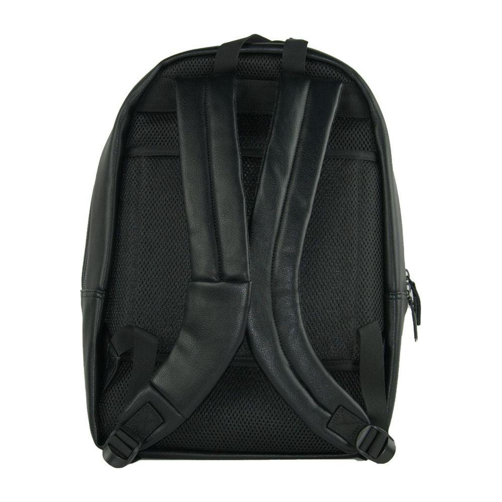 A.G. Spalding & Bros Black Polyethylene Men Backpack AGSPBR-748