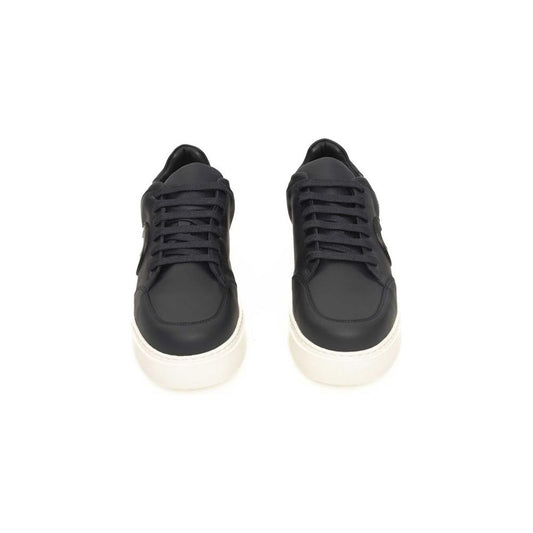 Cerruti 1881 Blue Cowhide Men Sneaker CE-24454-EU39/US6