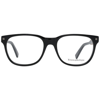 Ermenegildo Zegna Black Plastic Glasses (Frames)