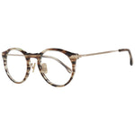 Lozza Brown Unisex Glasses Frame featuring metal & plastic full-rim design, size 50-22-140, with branded case. Frame color: brown.
