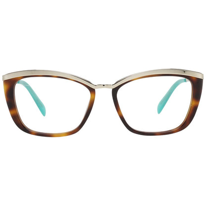Emilio Pucci Brown Women Glasses Frame