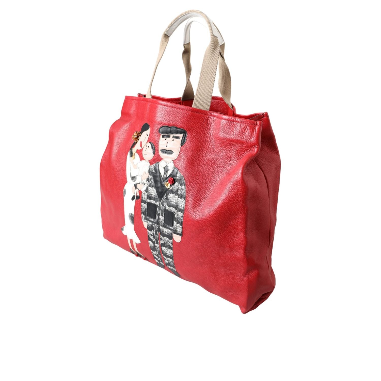 Front view with bag zipped and handles upright.