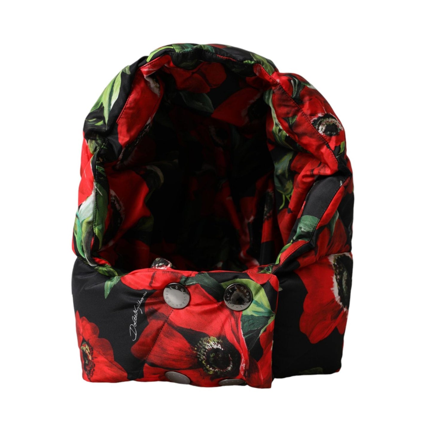 Dolce & Gabbana Multicolor Anemone Whole Head Wrap Hat