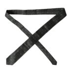 Dolce & Gabbana Dark Gray 100% Silk Fantasy Adjustable Men Tie KRA3303