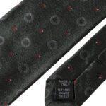 Dolce & Gabbana Dark Gray 100% Silk Fantasy Adjustable Men Tie KRA3303