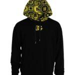 Dolce & Gabbana Black Logo Cotton Hooded Sweatshirt Sweater TSH86533-46