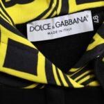 Dolce & Gabbana Black Logo Cotton Hooded Sweatshirt Sweater TSH86533-46
