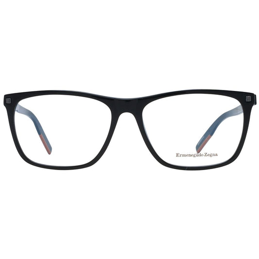 Ermenegildo Zegna Black Men Optical Frames ER-1053507