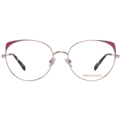 Emilio Pucci Rose Gold Women Glasses Frame