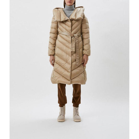 Add Beige Polyamide Jackets & Coat AD-13454-IT40|S