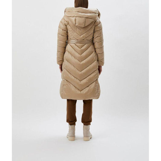 Add Beige Polyamide Jackets & Coat AD-13454-IT40|S