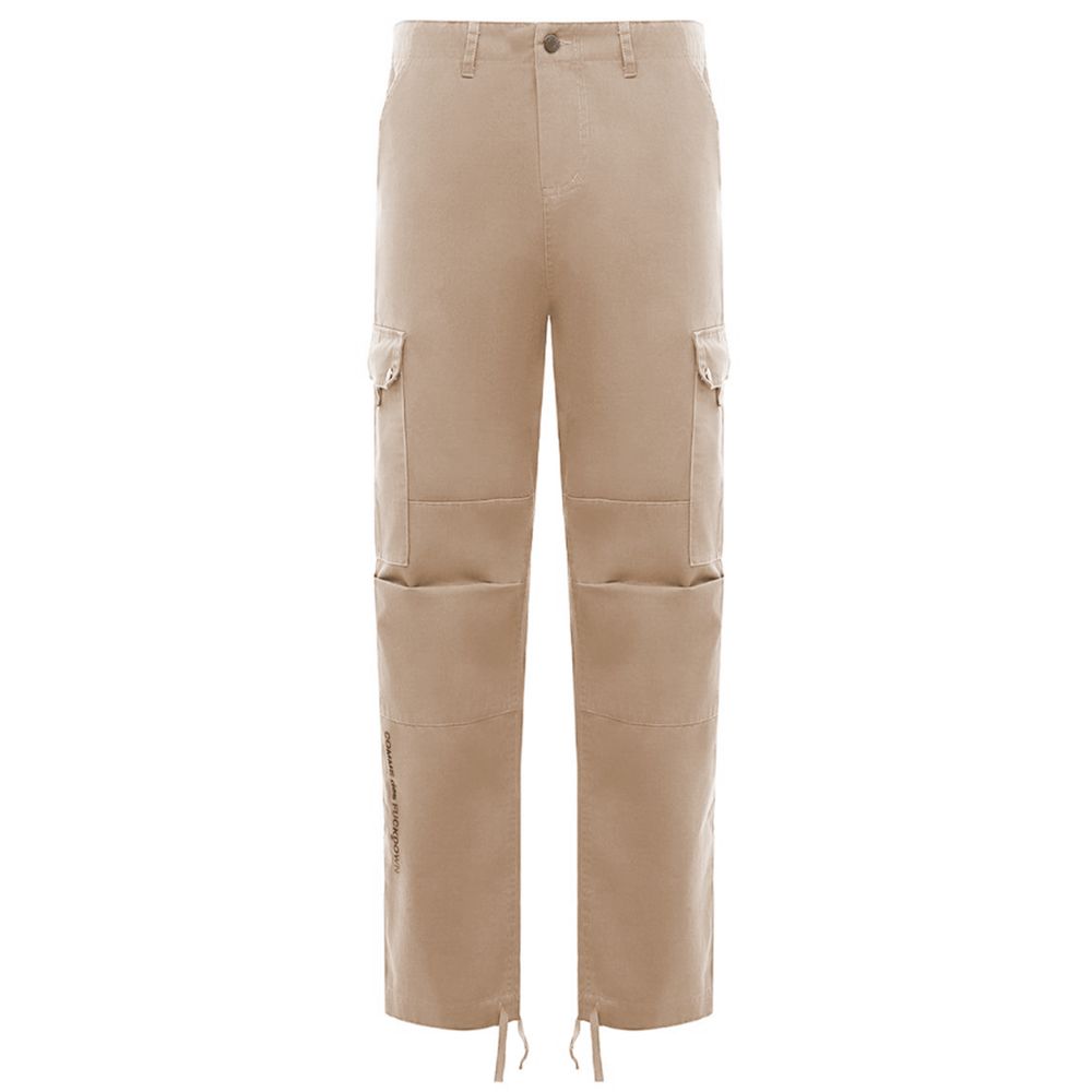 Comme Des Fuckdown Beige Cotton Pant