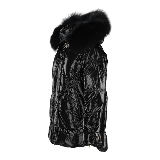 People Of Shibuya Black Polyester Jackets & Coat PE-13566-IT42|M