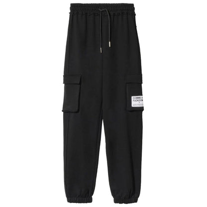 Comme Des Fuckdown Black Cotton Women Pant