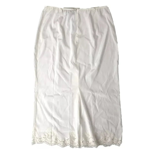 Dolce & Gabbana White Lingerie Half Slip Sleepwear Underwear BIK1743-42