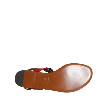 Dolce & Gabbana Multicolor Crystal Sandals Flip Flops Shoes