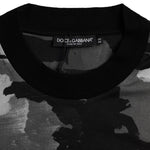 تي شيرت Dolce &amp; Gabbana متعدد الألوان من القطن بياقة دائرية