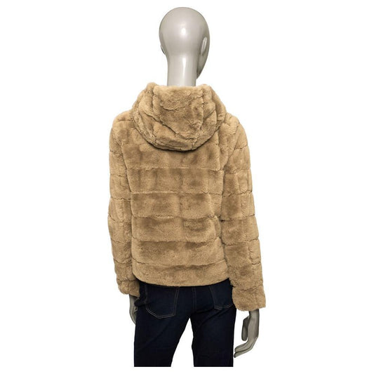 Baldinini Trend Beige Polyester Women Jacket BA-24576-S