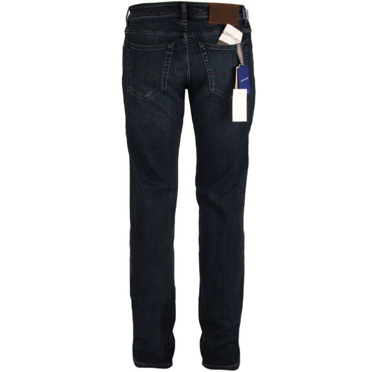 Jacob Cohen Blue Cotton Men's Slim Fit Jean JA-13785-W35