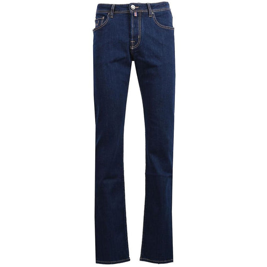 Jacob Cohen Blue Cotton Jeans & Pant JA-13790-W33