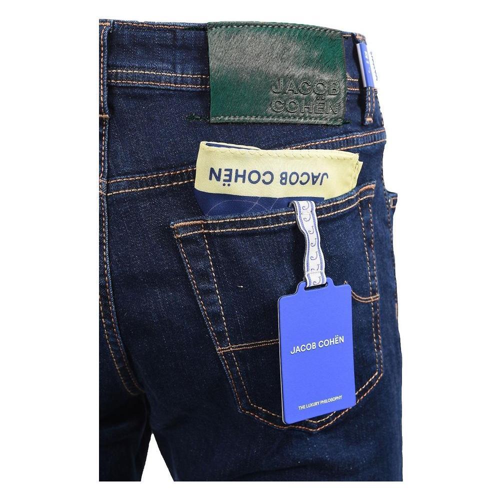 Jacob Cohen Blue Cotton Jeans & Pant JA-13790-W33