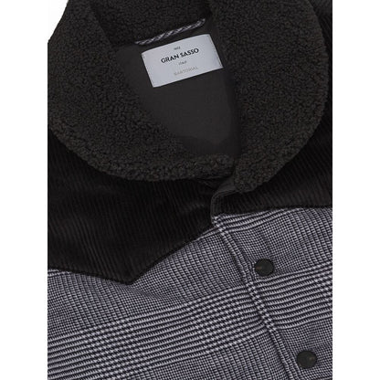 Gran Sasso Gray Cotton Sleveless Jacket