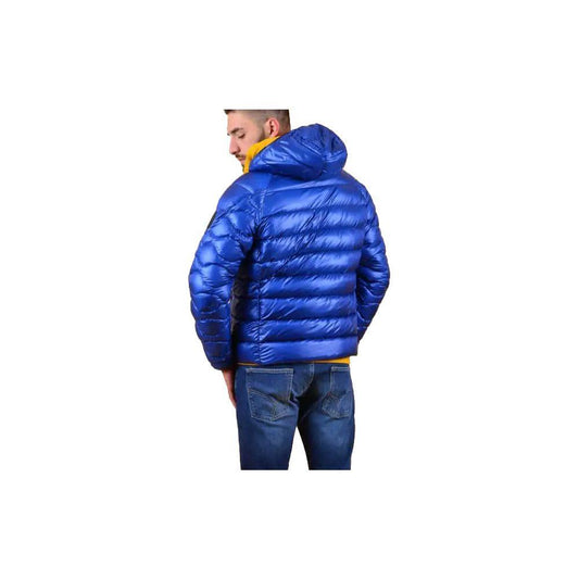 Refrigiwear Blue Nylon Men Jacket RE-14005-XXL