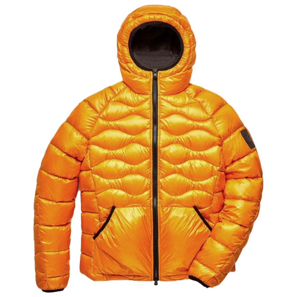 Refrigiwear Orange Nylon Men Jacket