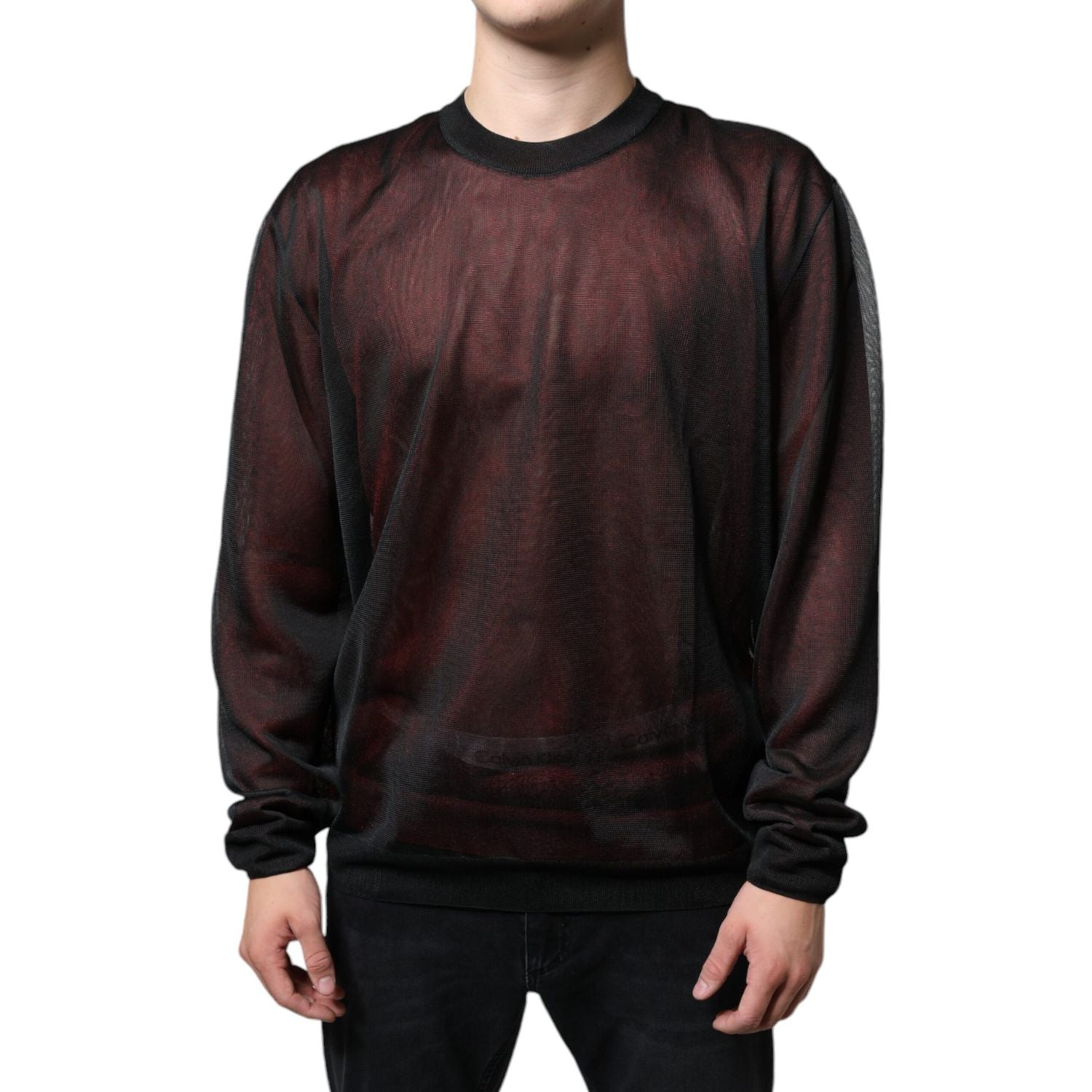 Dolce & Gabbana Brown Polyester Pullover Sweatshirt Sweater