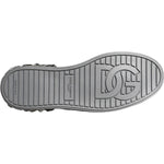 Dolce & Gabbana White Silver Crystal Logo Portofino Sneakers Shoes MV6153-43.5