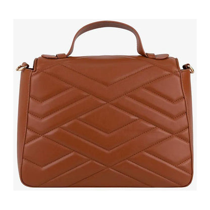 CRISTINAEFFE Brown Artificial Leather Women Crossbody Bag