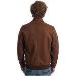 Roberto Pepe Luxury Brown Wool Men Jacket RO-24680-IT48 | M