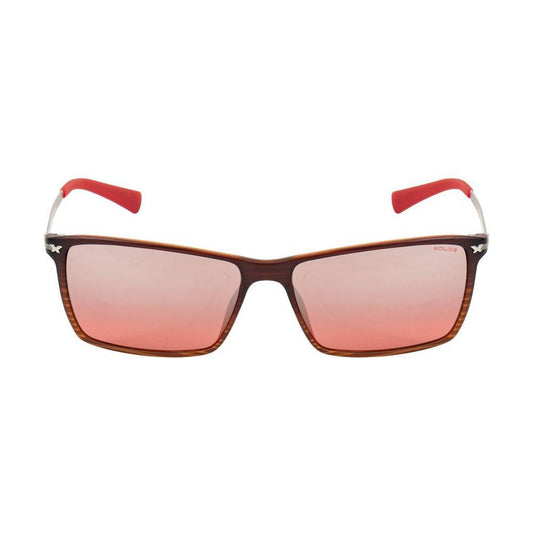 Police Red Injected Sunglasses POS195758ABRMAC