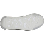 Dolce & Gabbana White Silver Low Top NS1 Sneakers Shoes MV6238-43