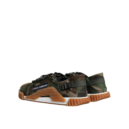 Dolce & Gabbana Multicolor NS1 Low Top Men Sneakers Shoes